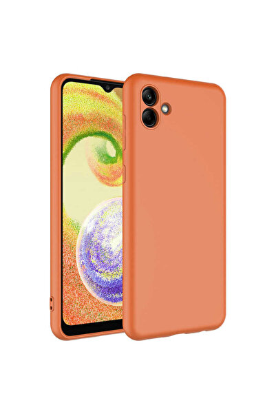 BUTAM BİLİŞİM غطاء هاتف جالاكسي A04 مارا - برتقالي