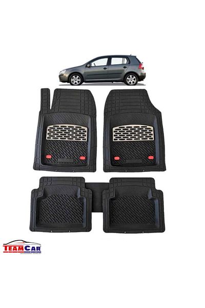 TEAMCAR ® Car Mats Tray Type Volkswagen Golf 5 Hatchback 5 Doors (2003–2009)