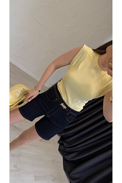 elif teke Lacivert Şehir Boy Şort Lacivert