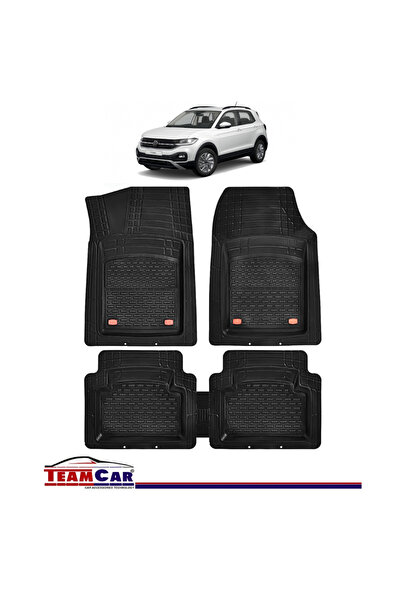 TEAMCAR Covorașe auto tip tavă compatibile cu Volkswagen T-Cross I (2019+) - SUV