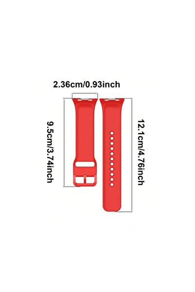 KılıfShop Xiaomi Redmi Watch 5 Cord Strap Trend Band Silicone Brk