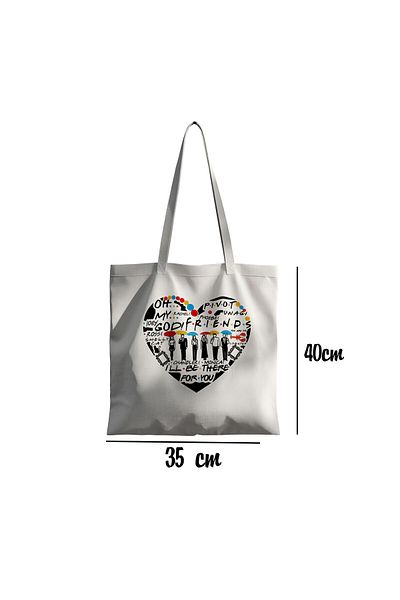 Akumastik Friends Cloth Bag 35X40Cm - with Badge Gift