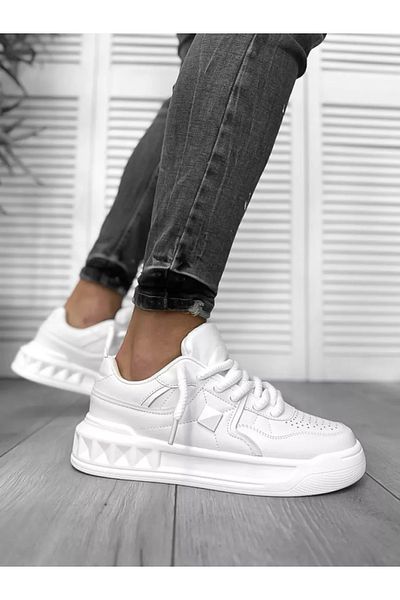 dehaine Men's sneakers, casual, VLT, white, 086