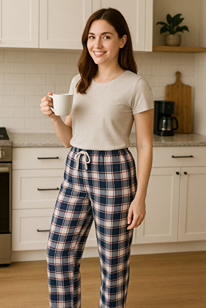 Black Arden Socks Kadın pamuklu Yazlık Pijama Rahat Kalıp Yumuşak Kumaş