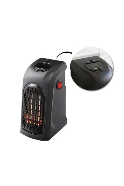 OEM Mini încălzitor electric cu ventilator și telecomandă pentru birou, afișaj LED cu control al temperaturii
