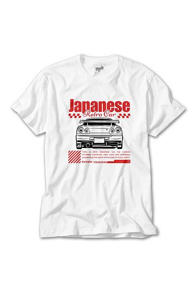 CrowsGate Japanese Gtr White T-Shirt