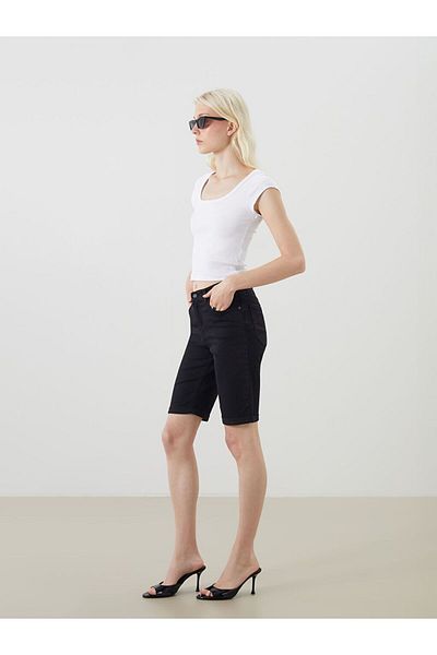 LC Waikiki Blugi LCW Pantaloni scurti de damă, slim fit