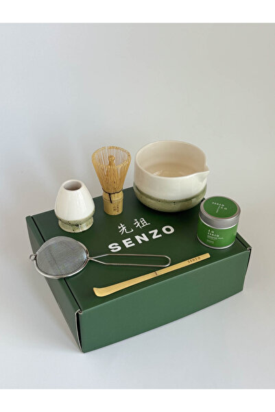 Senzo Matcha Midori Matcha Seremoni Seti