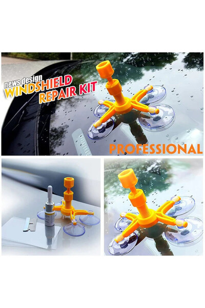 OEM Kit de reparare a parbrizului auto pentru repararea crăpăturilor sau zgârieturilor de pe parbriz