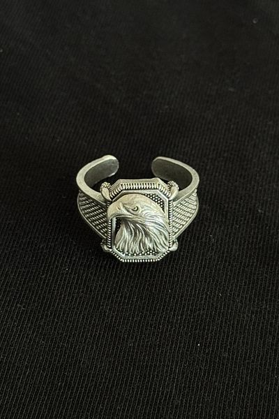 cheetah quality Eagle Vip a Grade Tarnish Resistant Adjustable Men's Ring