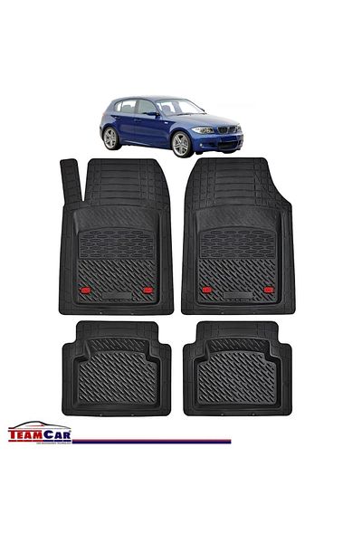 TEAMCAR ® Covorașe auto tip tavă compatibile cu BMW Seria 1 E87 Hatchback cu 5 uși (2004–2011)