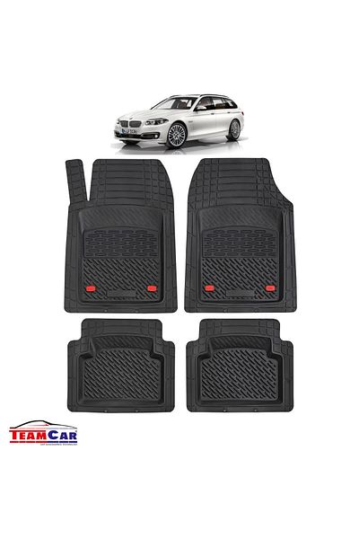 TEAMCAR ® Car Mats Tray Type Compatible With Bmw 5 Series F11 Touring (2010–2017)