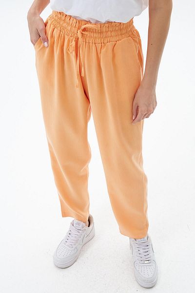 Betül Nayir Narrow Leg Trousers -Orange