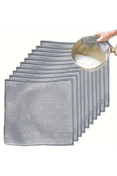 OEM Set of 10 abrasive fiber dishcloths