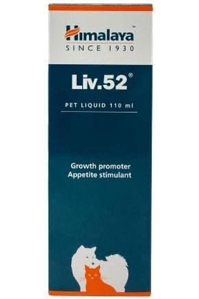 Himalaya Liv.52 Appetite Stimulant and Liver Protectant for Dogs and Cats, 110ml