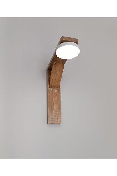 Genel Markalar Doğal Ahşap Duvar Apliği Sensörlü