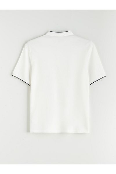 LC Waikiki Ανδρικό μπλουζάκι SOUTHBLUE Judge Collar Pique