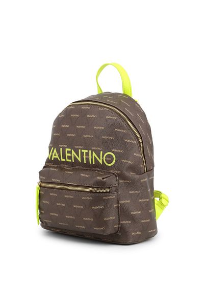 Valentino Women's backpack, Valentino, LIUTOFLUO-VBS46810, Brown/Yellow