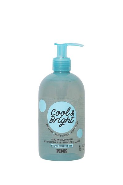 Victoria's Secret Săpun lichid pentru mâini și corp, Cool Bright, Victoria's Secret PINK, 355 ml