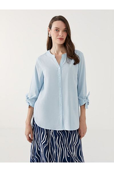LC Waikiki Lcw Grace Scoop Collar Women's Shirt