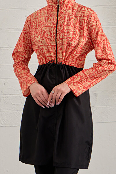 REMSA Parachute Fully Covered Hijab Swimsuit 3024-279 Black03