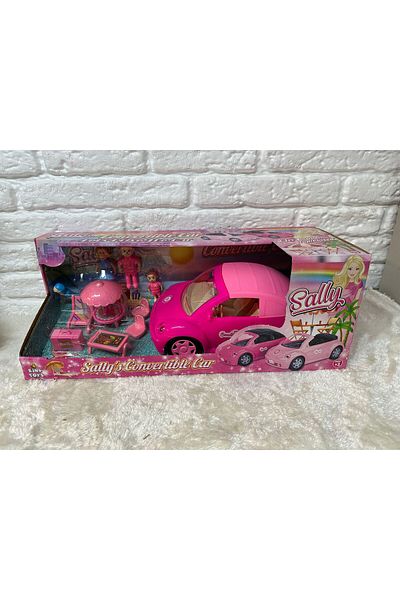 Sally Pink Car with Camping and Above in Family