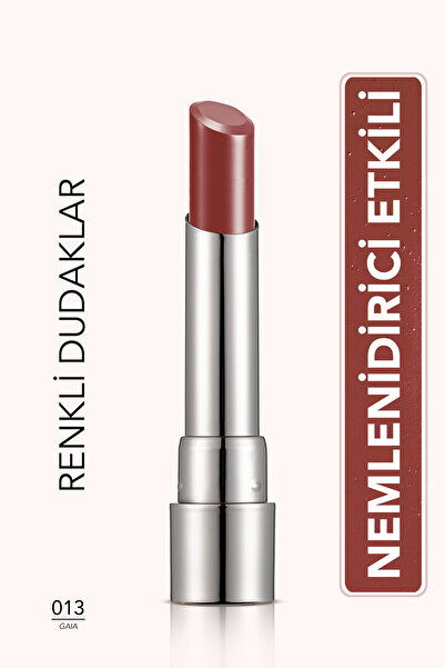 Flormar Moisturizing Glossy Lipstick - Sheer Up Lipstick - 013 Gaia - 8682536012119