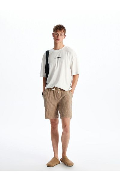 LC Waikiki Ανδρικό σορτς XSIDE Comfortable Fit Muslin