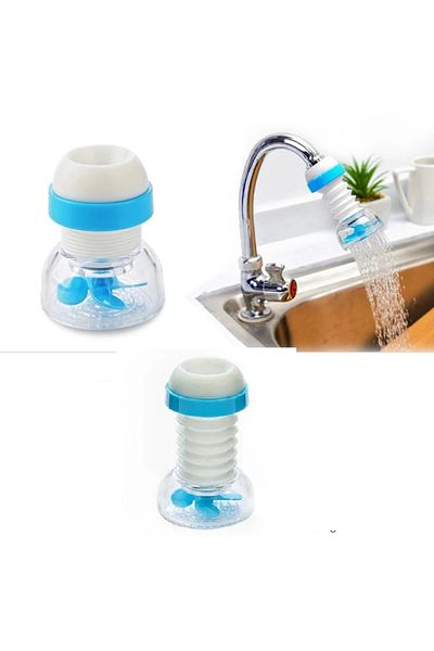 storeks 360 Degree Rotating Faucet Head - Propeller Beaded Splash-Free Faucet Apparatus ( 336336 )