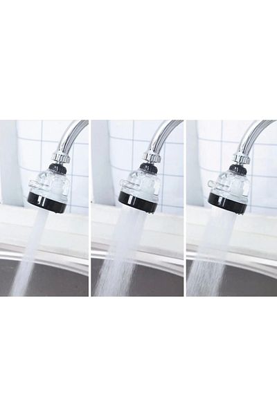 Enseb Water Saving 3-Function Movable Faucet Head - Transparent ( 336336 )