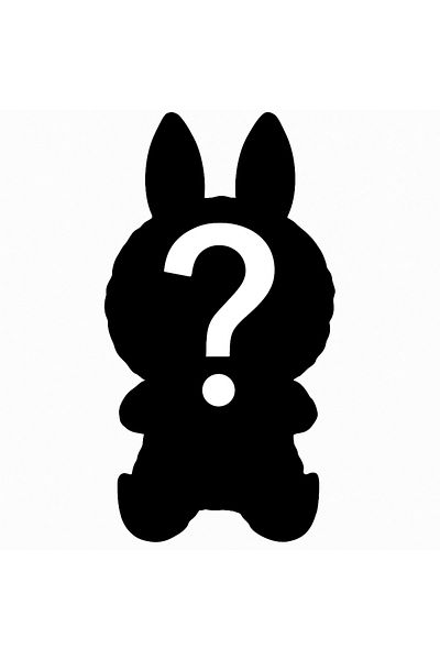 bevex Surprise Colored Sitting Labubu Figure 7 cm