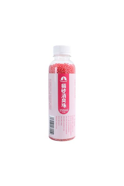 TaoTaoPets Cat Litter Companion Odor Eliminator and Scent Beads 250ml (STRWABERRY )
