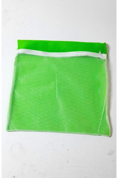 storeks Green - Zippered - Delicate Laundry Slippers Shoes Washing Net Large Size (336336)