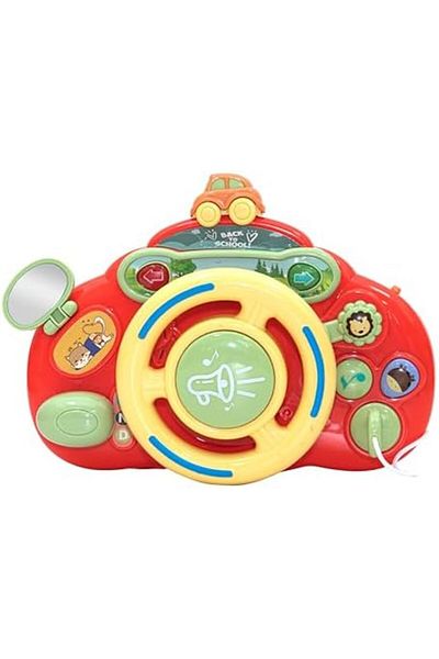 Moon Toddler Steering Wheel Toy for Boys & Girls – Interactive Toy with Realistic Sounds