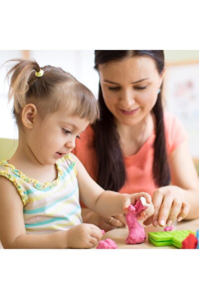 Moon Dough Creation Cookie Shop Educational Play Dough Set, 4 Cutting Tools, 56g, Multicolor