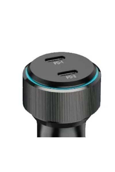 AVOO شاحن سيارة 2 TYP-C 30 واط + 30 واط