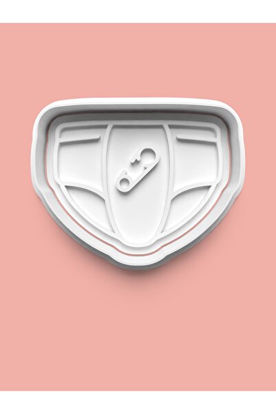 AKTASTORE قالب كوكيز حفاضات الأطفال وقالب عجينة السكر