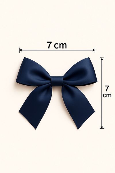 edalle 10 τμχ Σατέν Κορδέλα Φιόγκος Navy Blue 20mm Σατέν Κορδέλα