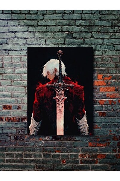 ZNC Devil May Cry, Eşsiz Tasarım Oyun, Karakter Posterleri, Özel Tasarım Kağı...