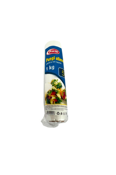 LYOBEST Pungi alimentare pentru uz casnic, 1 kg, 250 buc/ rola