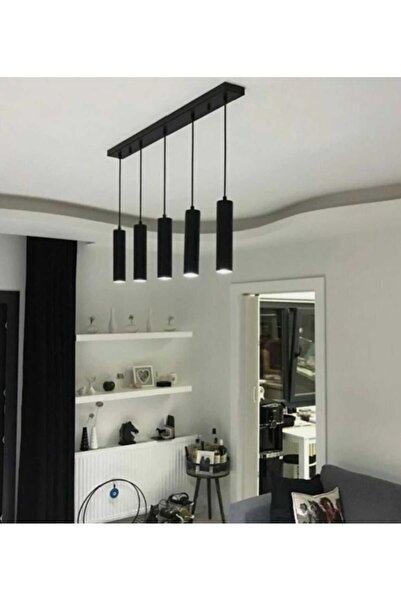 demet habek mylights Mylights sıralı masaüstü beşli 5 li sartkıt 120cm metal gövde tasarruflu led ampul ile spot sarkıt