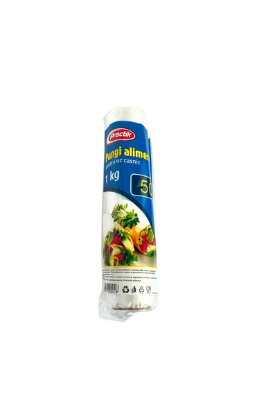 LYOBEST Pungi alimentare pentru uz casnic, 1 kg, 250 buc/ rola
