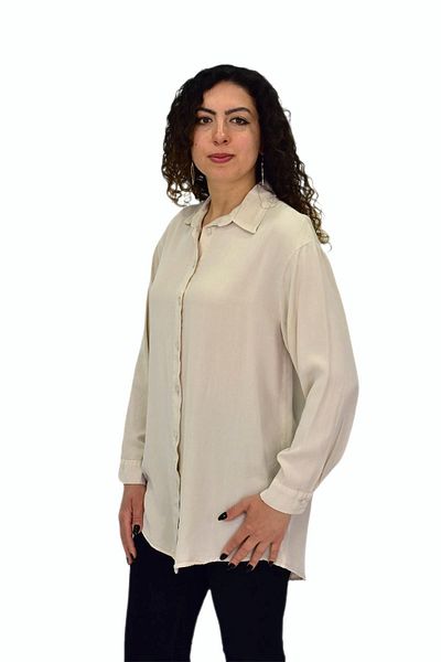 TELVİN Cămașă cu mânecă lungă pentru femei BGL-ST04647