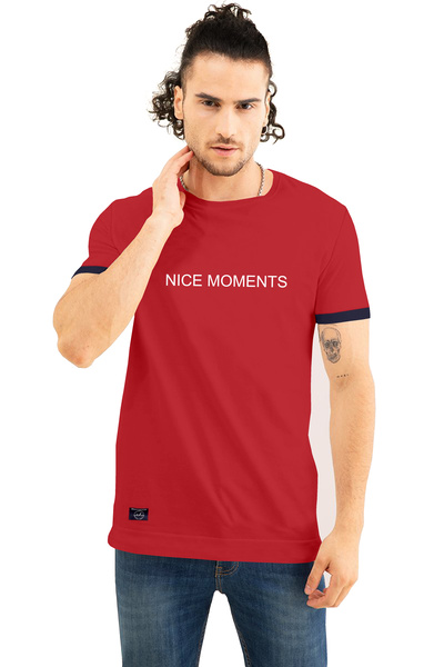 COLOR HUNT 100% Cotton Mens Crew Neck T- Shirt with Treding Prints