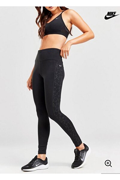Nike Dri-Fit Fast Mide Rise 7/8 SSNL Novelty Running Kadın Tayt fb4579-010