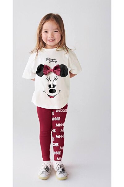 UNICORN KIZ ÇOCUK MİNNİE MOUSE TAYTLI TAKIM