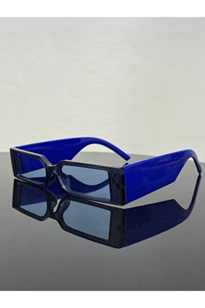 XUPING JEWELRY Sunglasses Rectangular Blue