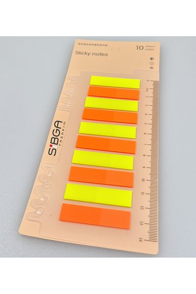 sibga tasarım Transparent Color Postit Post-It Post It. Book Marker Bookmark Postit Sticker Note Paper 200 Sheets