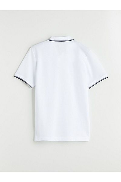 LC Waikiki Lcwaikiki Classic Polo Neck Patterned Men's T-Shirt