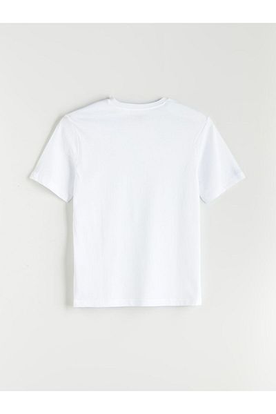 LC Waikiki Lcwaikiki Classic Crew Neck Printed Combed Cotton Mens T-Shirt